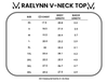 Raelynn V-Neck Top - Petal Gardens