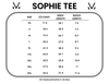 Sophie Top - Blue Tie Dye