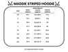 IN STOCK Maddie Striped Hoodie - Natural