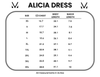 Alicia Dress - Tropical Leaf