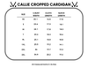 Callie Cropped Cardigan - Melon