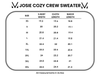 Josie Cozy Crew Sweater - Lavender