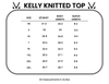 Kelly Knitted Top - Brown
