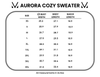 Aurora Cozy Sweater - Rose Gold