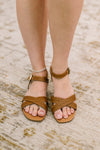 Marlene Ankle Strap Woven Sandal