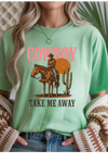 Cowboy Take Me Away Graphic Tee