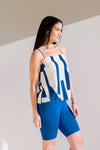 Misty Geometry Top