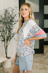My Version Of Love Color Block Top