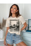 Respect The Locals Graphic Tee