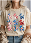 Patriotic Balloon Dogs Graphic Tee
