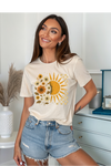 Floral Sun Graphic Tee
