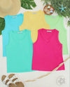 Noelle Tank - Lime