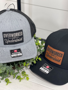  Overworked And Underlaid Patch Snapback Hat