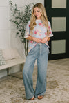 Perfect Season Floral Print Relaxed Tee