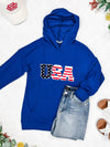 Corrine Hoodie - Royal Blue USA