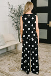 Pristine Condition Top and Bottom Polka Dot Set