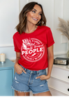 Large Crowd, No Thanks Graphic Tee