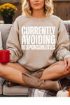 Avoiding Responsibilities Graphic Tee