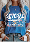 Several Thoughts Graphic Tee