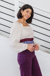 Shirley Smocked Ruffle Blouse