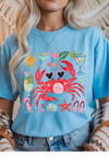 Summer Crab Graphic Tee