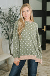 Speaks for Itself Textured Relaxed Pullover
