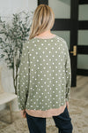Speaks for Itself Textured Relaxed Pullover
