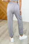 Jog and Snog Joggers in Mystic Grey