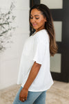 Take It Easy Slouchy Tee in Ivory