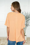 The Go-To Tee in Apricot Bliss
