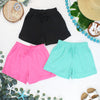 Weslie Waffle Shorts - Turquoise