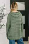 What a Catch Open Weave Pullover