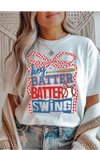 Hey Batter Batter Graphic Tee