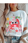 Summer Crab Graphic Tee