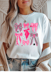 Checkered Bows Graphic Tee