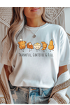 Thankful, Grateful & Full Graphic Tee