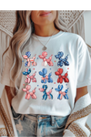 Patriotic Balloon Dogs Graphic Tee