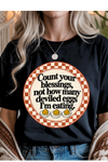 Blessings, Not Deviled Eggs Graphic Tee