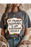 Boundaries Graphic Tee