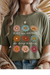 Peace & Kindness Graphic Tee