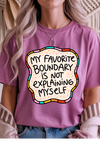 Boundaries Graphic Tee