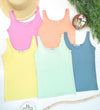Kennedy Tank - Dusty Blue