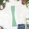 Kinsley Cardigan - Pink and Green Mix
