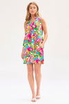Dear Scarlett Lizzy Tank Dress in Multi