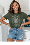 Bee Floral Graphic Tee