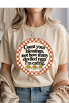 Blessings, Not Deviled Eggs Graphic Tee