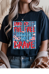 Land Of The Free Graphic Tee