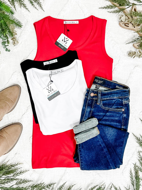 IN STOCK Ava Tank - Black