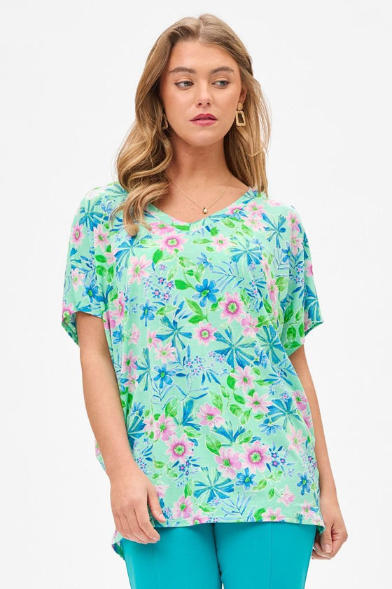 Dear Scarlett Floral Sadie Top