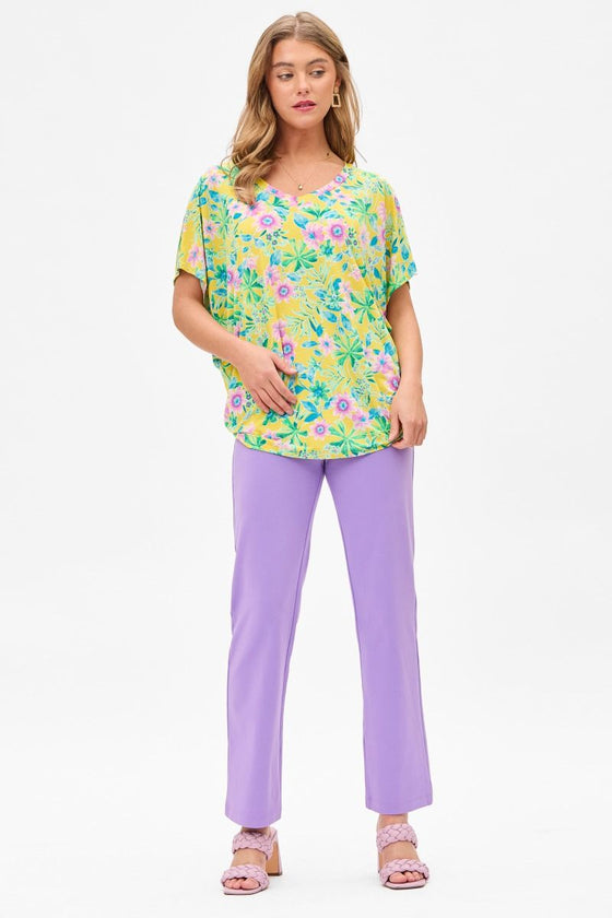 Dear Scarlett Floral Sadie Top